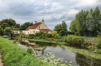 Romantische Wasserwege im Marais Audomarois