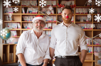 Peter und Wayan Rump - Weihnachtsgruß aus dem Reise Know-How Verlag