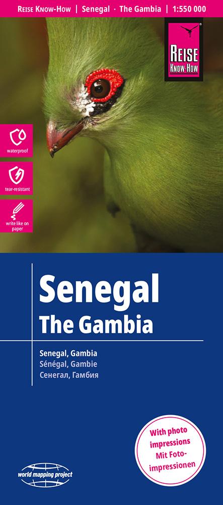 Cover Landkarte Senegal