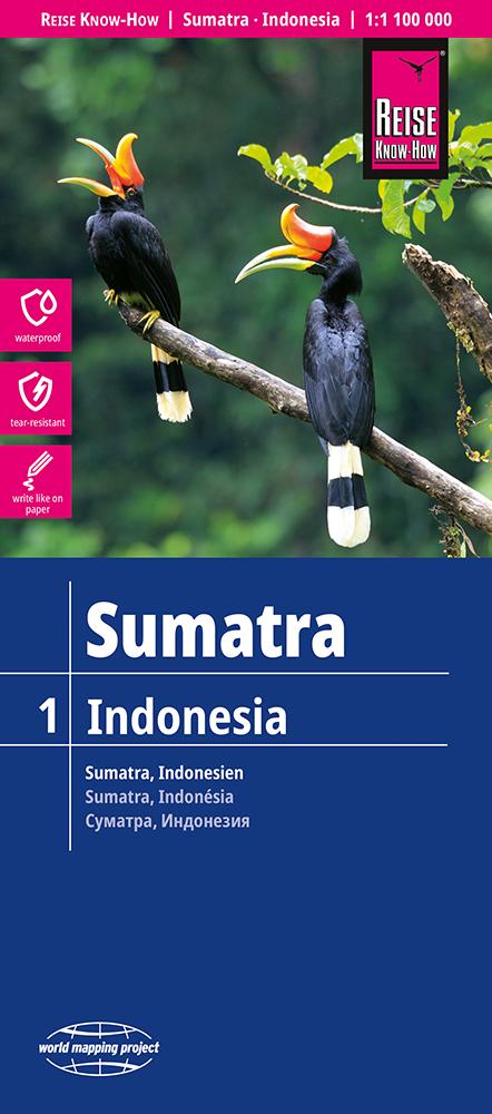 Landkarte Sumatra 2024 Cover