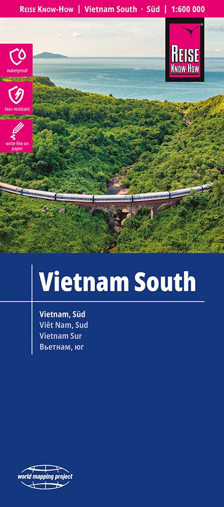 Landkarte Vietnam Süd 2024 Cover