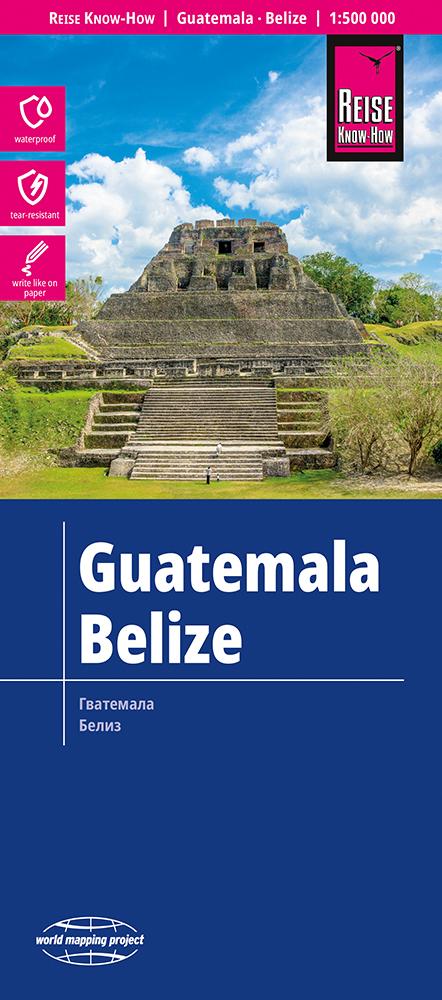 Landkarte Guatemala 2025 Cover