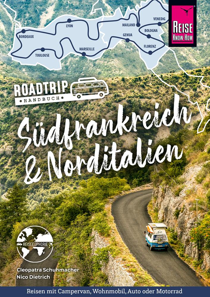 Roadtrip-Handbuch Südfrankreich – Norditalien 2025 Cover