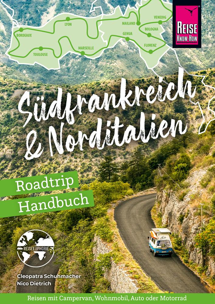 Roadtrip-Handbuch Südfrankreich – Norditalien 2025 Cover