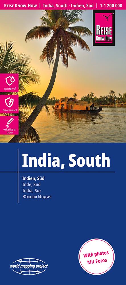 Landkarte Indien Süd 2025 Cover