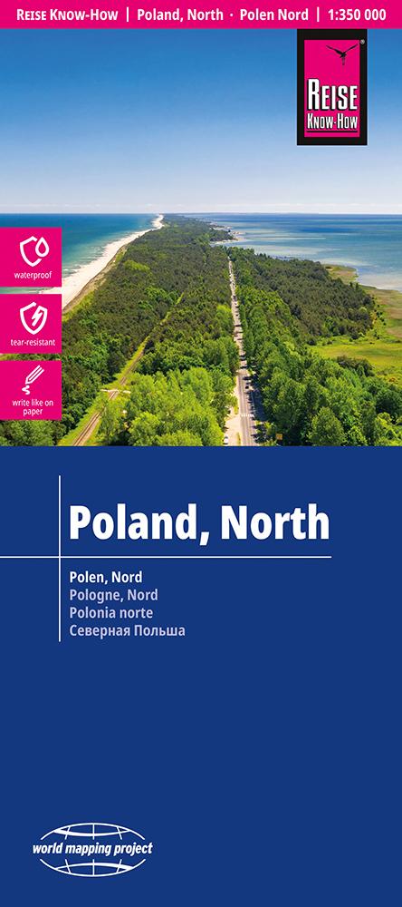 Landkarte Polen, Nord 2026 Cover