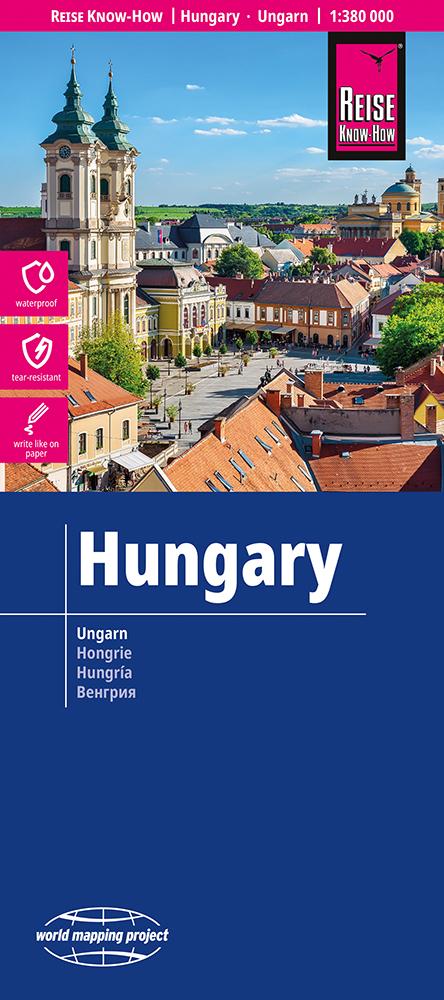 Landkarte Ungarn 2026 Cover