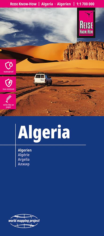 Landkarte Algerien 2026 Cover