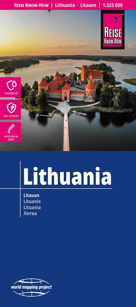 Landkarte Litauen 2026 Cover