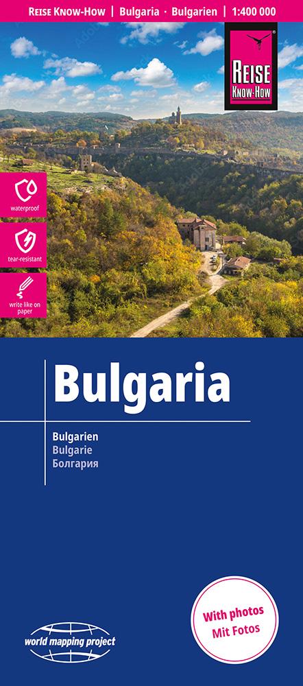 Landkarte Bulgarien 2026 Cover