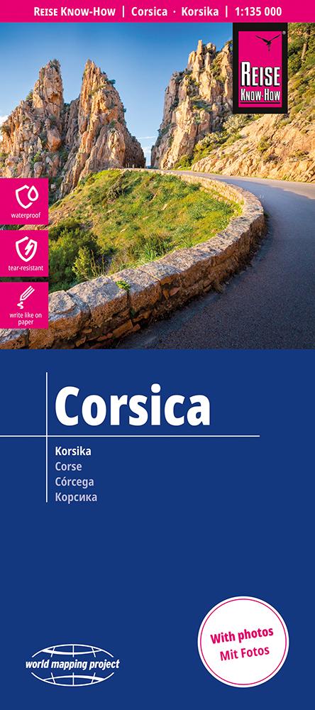 Landkarte Korsika 2026 Cover