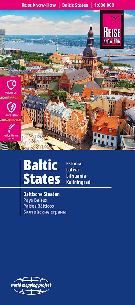 Landkarte Baltikum 2026 Cover