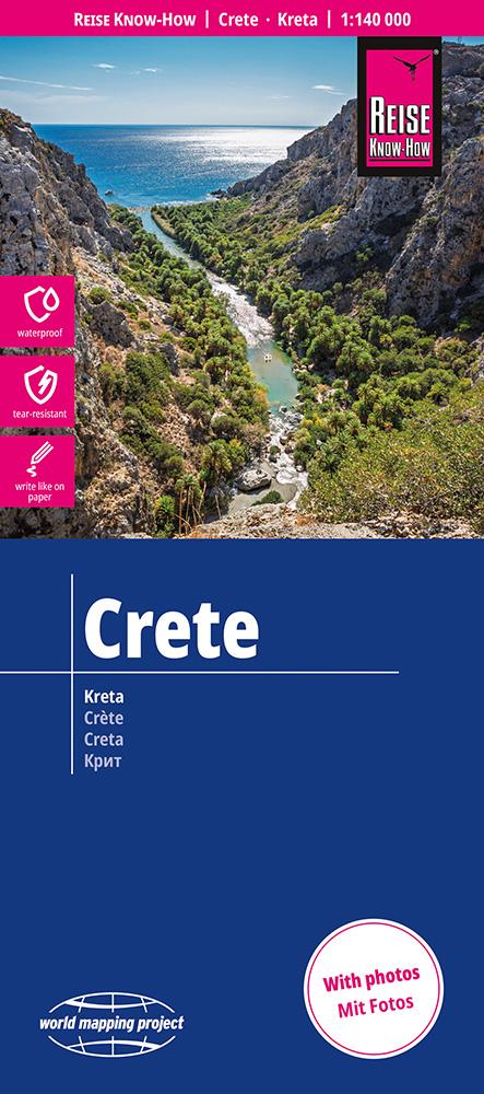 Cover Landkarte Kreta
