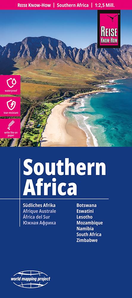 Cover Landkarte Südliches Afrika