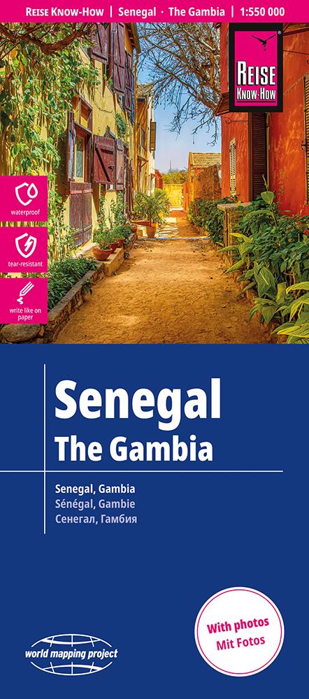 Landkarte Senegal 2026 Cover