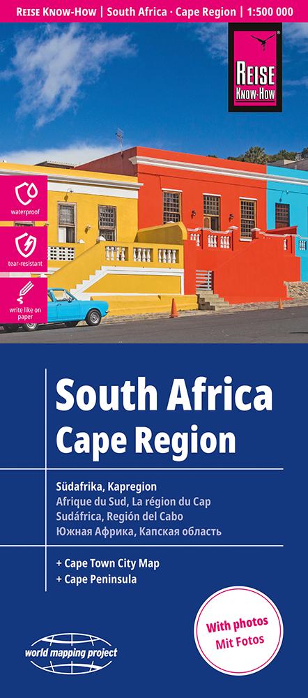 Landkarte Südafrika Kapregion 2026 Cover