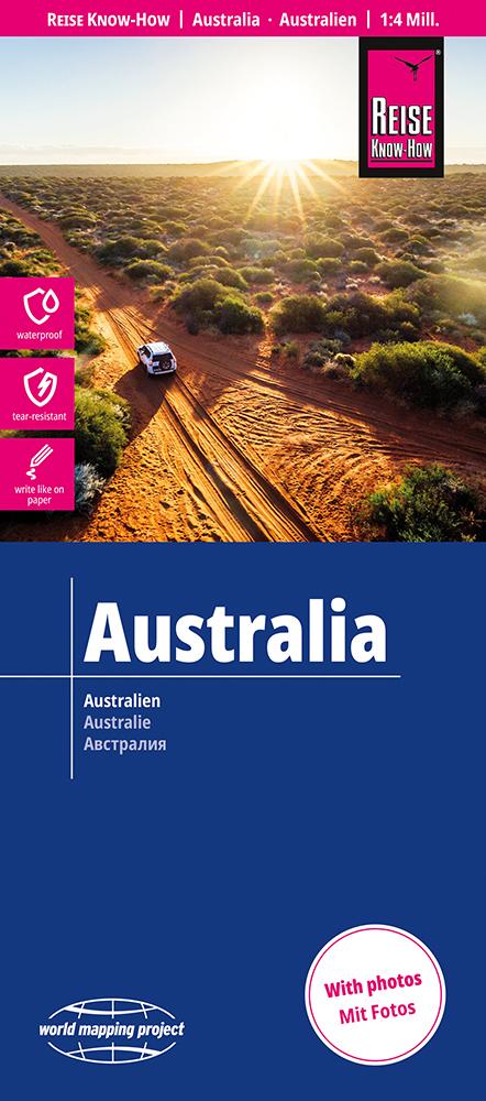 Cover Landkarte Australien