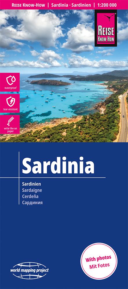 Landkarte Sardinien 2026 Cover