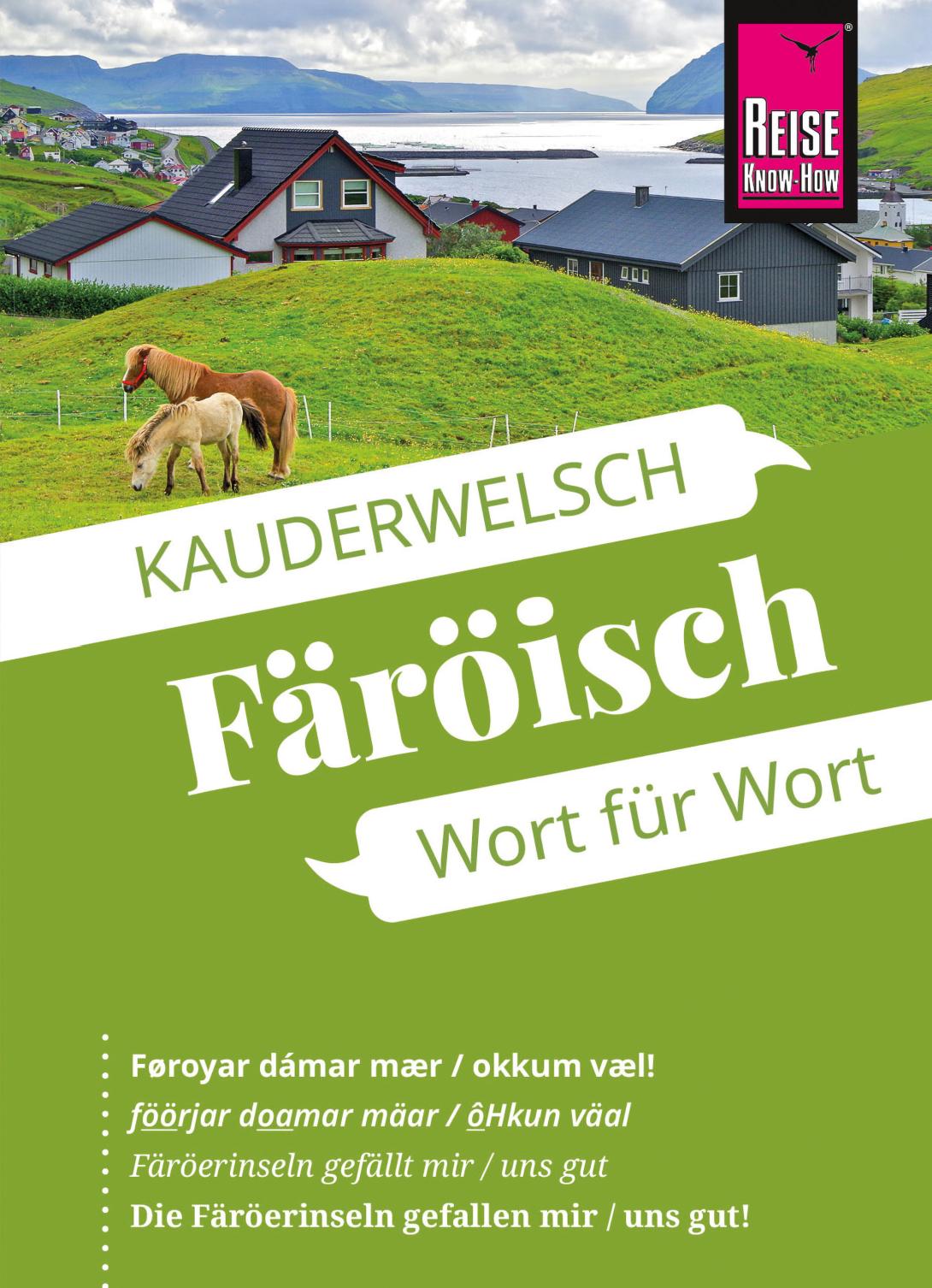 Cover Kauderwelsch Färöisch – Wort für Wort, Sprachführer von Reise Know-How