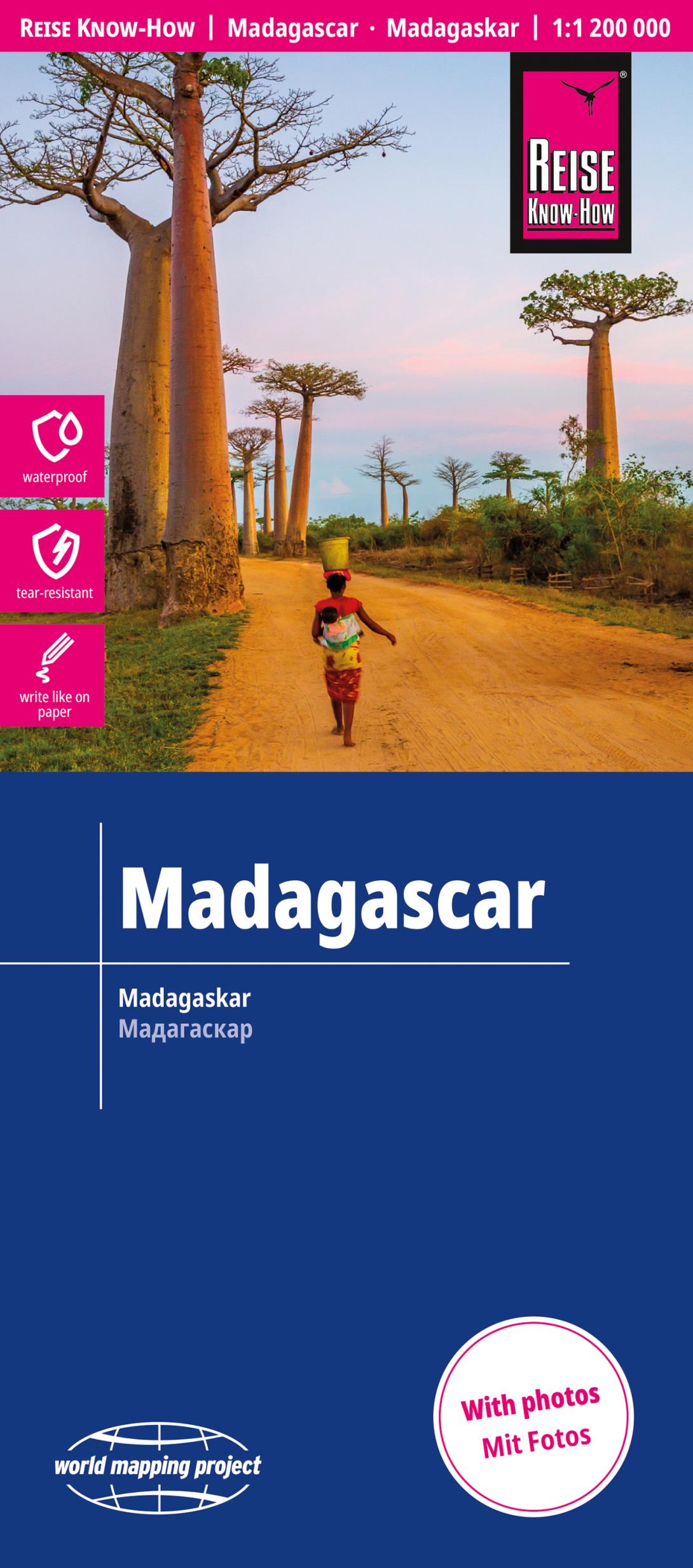 Cover Landkarte Madagaskar