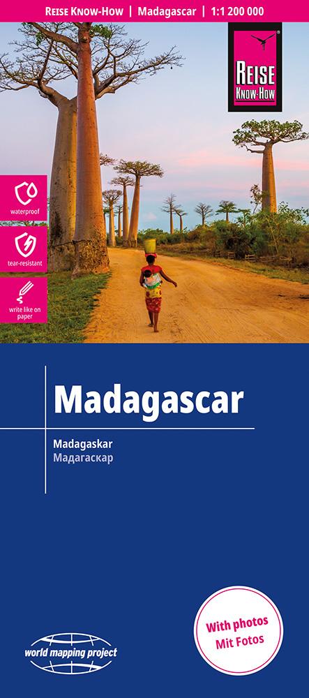 Landkarte Madagaskar 2027 Cover