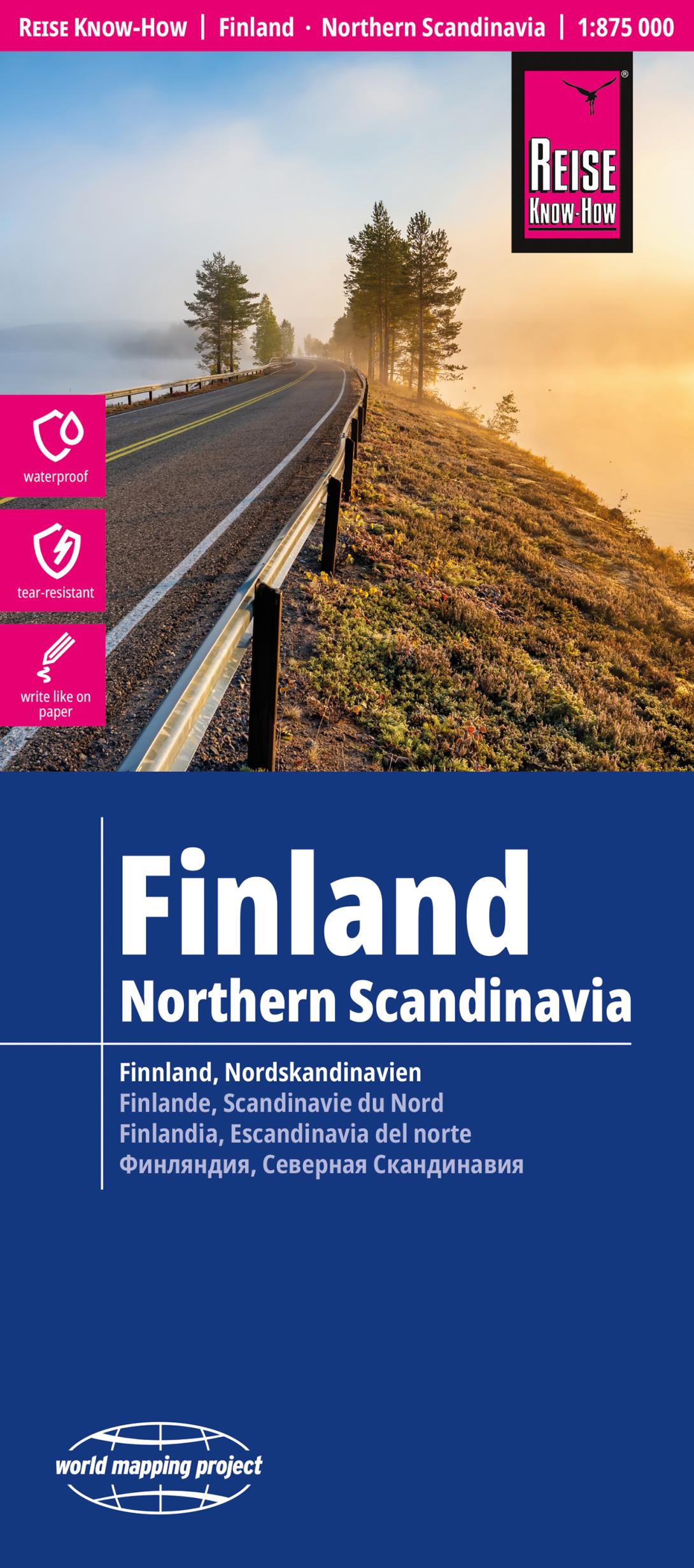 Landkarte Finnland und Nordskandinavien Cover 2027